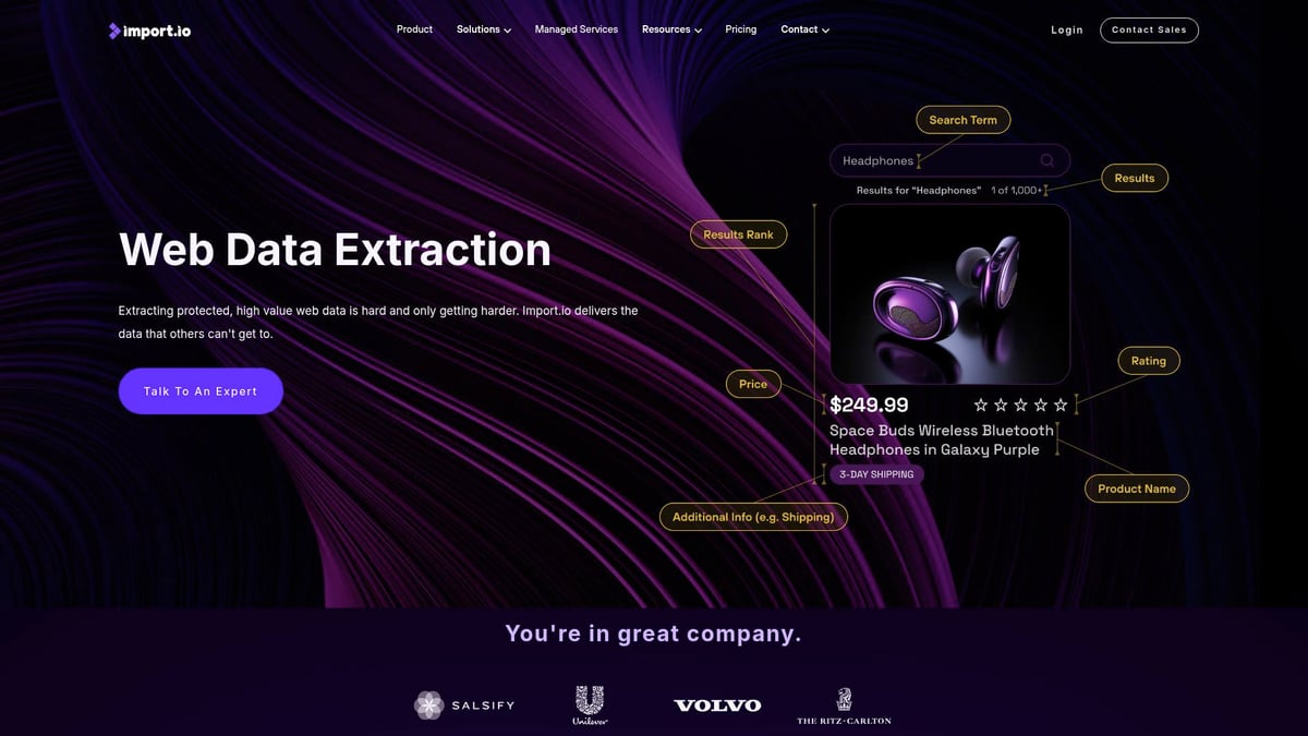 9 Essential Data Extractor Tool Picks for 2025 Success - Import.io