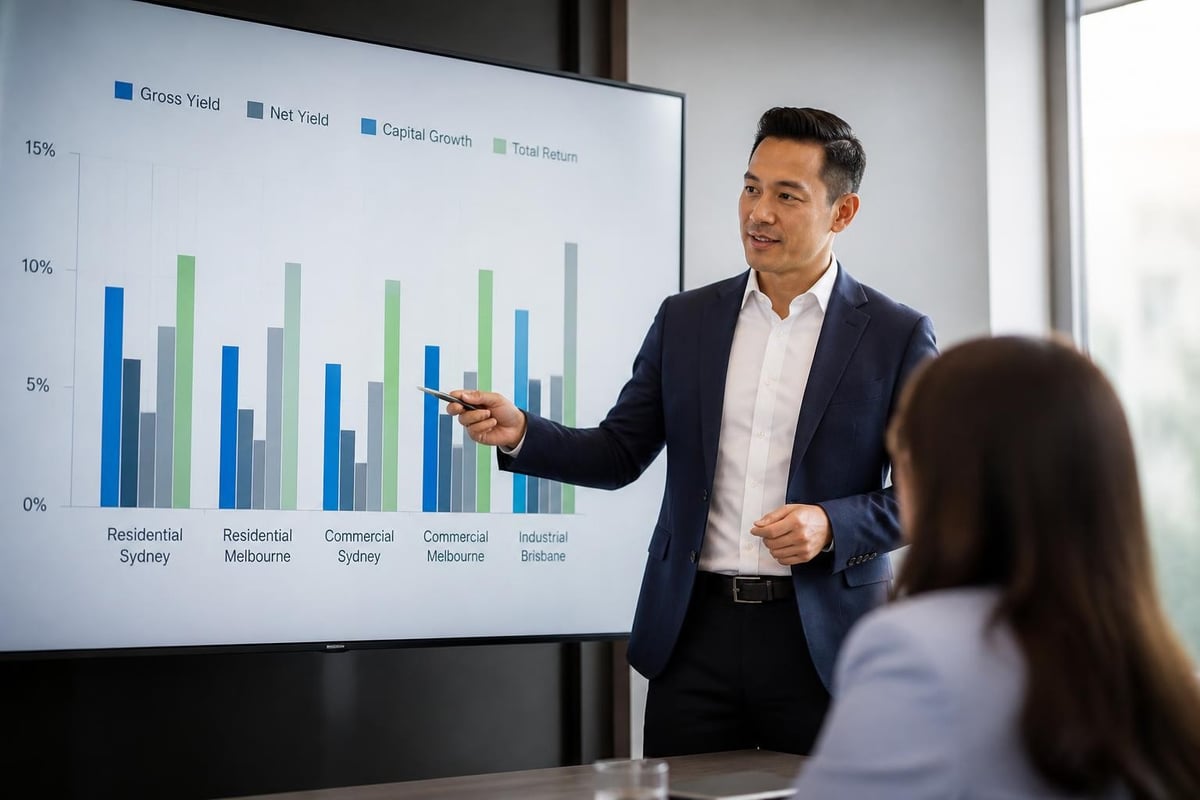 Property investment metrics comparison