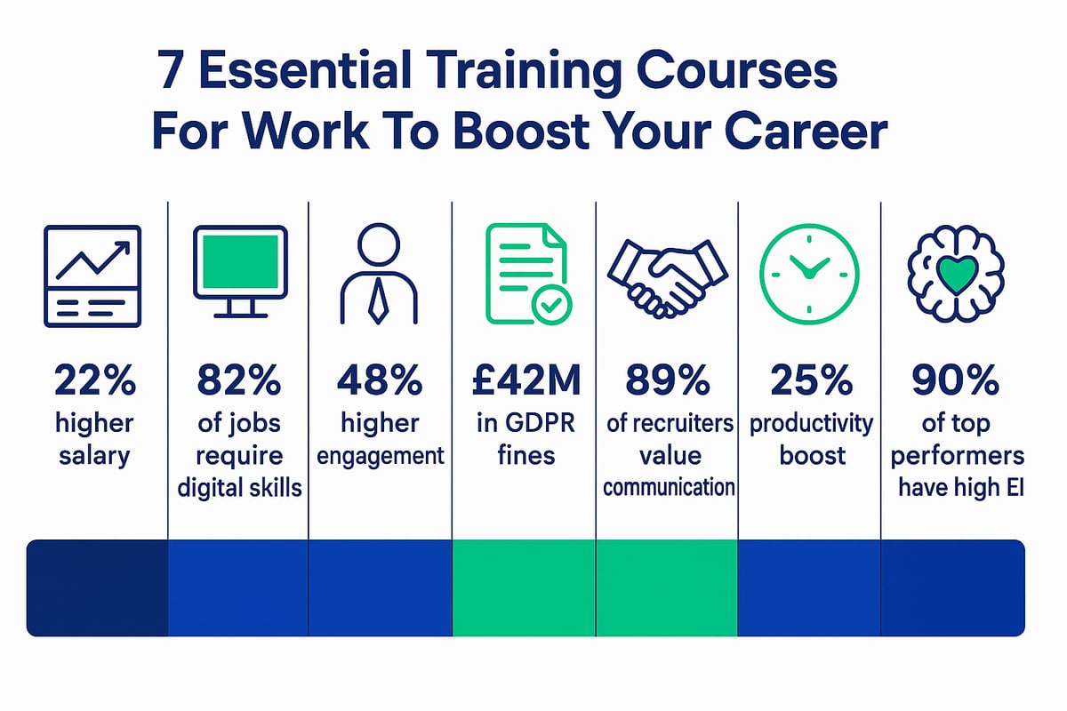 7 Essential Training Courses For Work To Boost Your Career