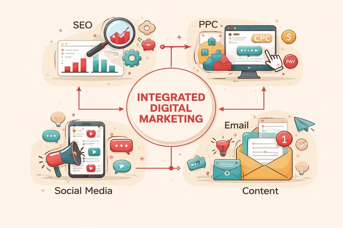 Digital marketing channels