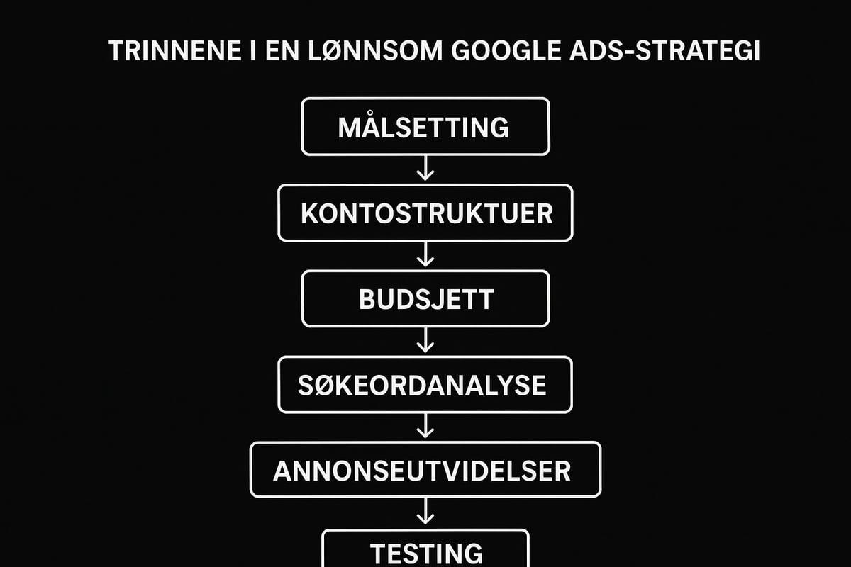 Slik setter du opp en lønnsom google ads-strategi