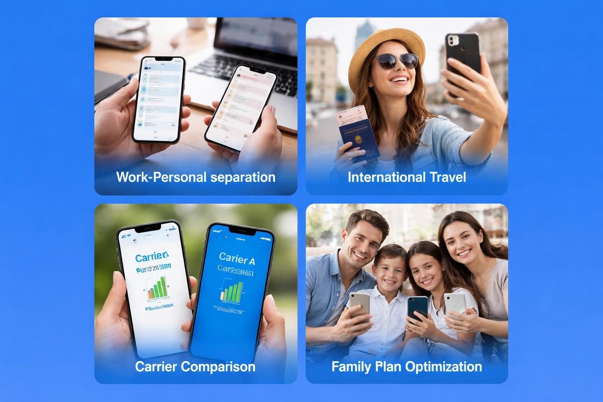 Dual SIM use cases