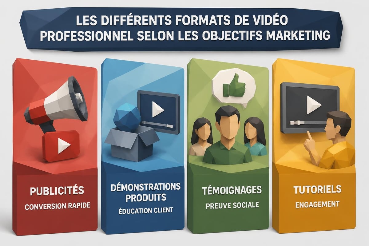 Types de vidéos marketing