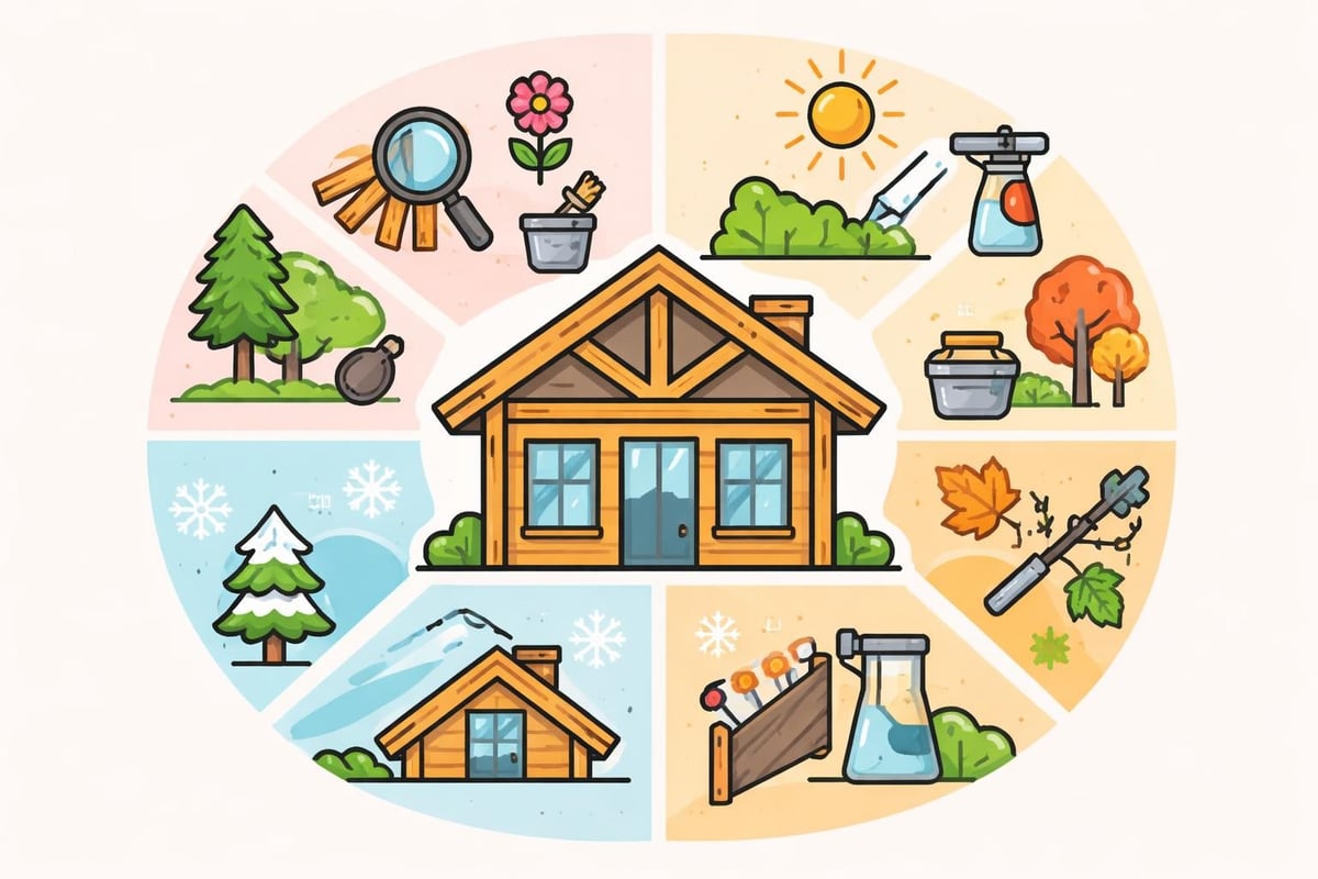 Timber frame maintenance schedule