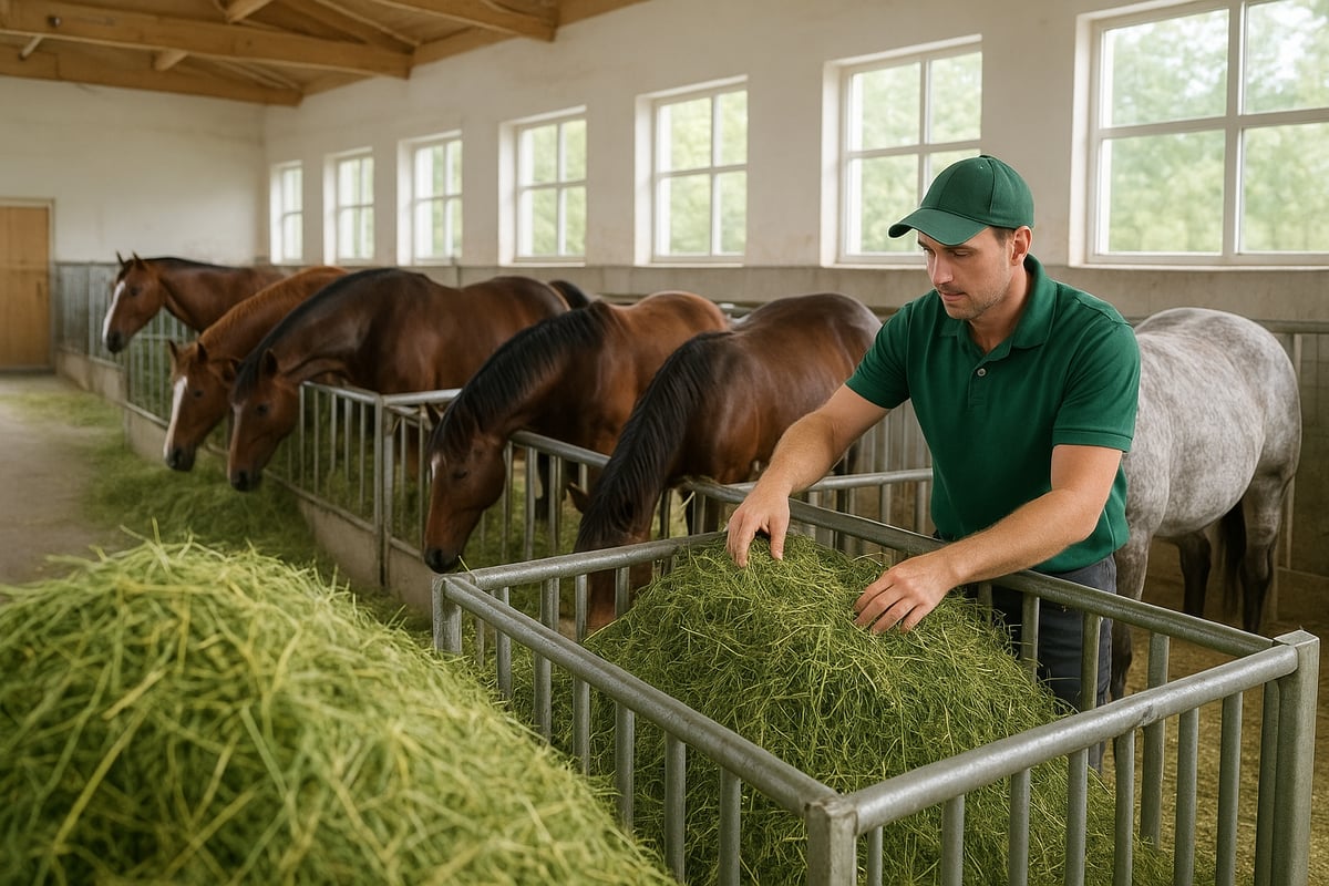 Heufütterung in der Praxis: Bedarf, Mengen und Fütterungstipps
