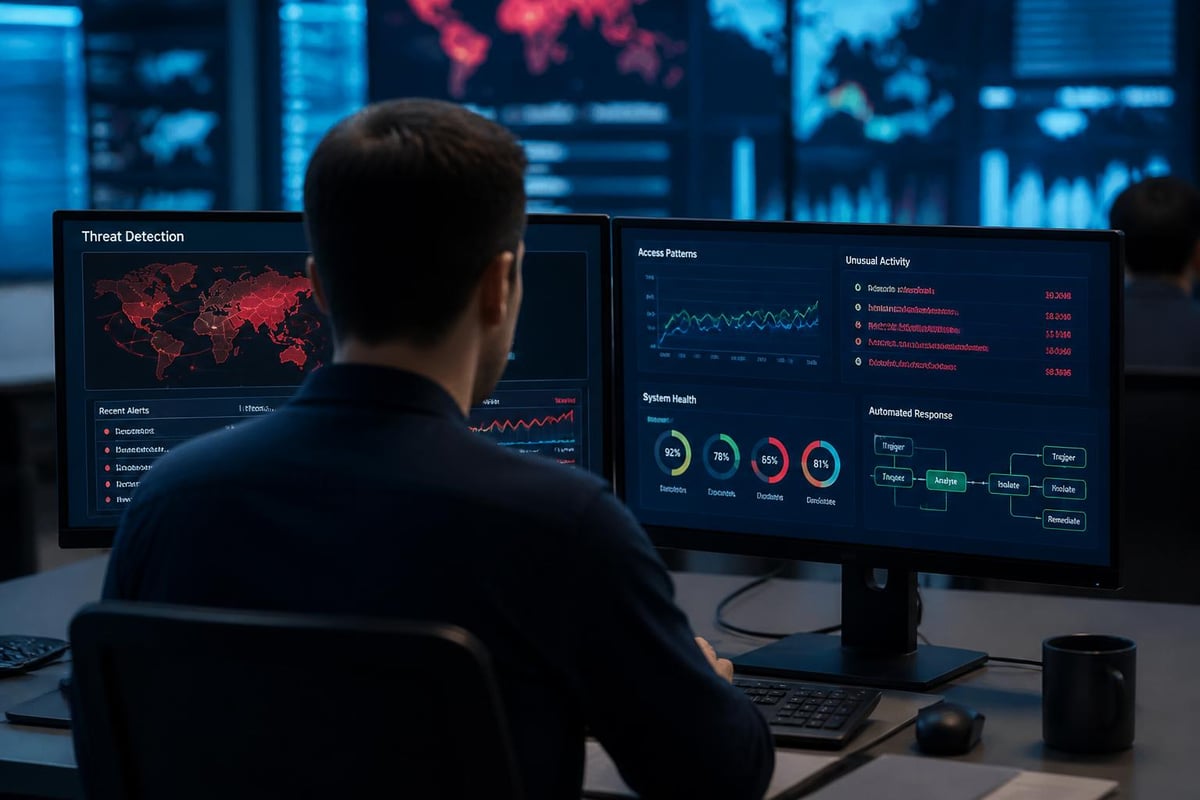 Network monitoring dashboard