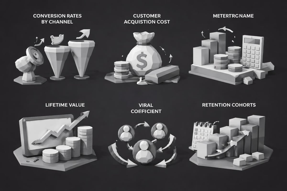 Growth metrics dashboard