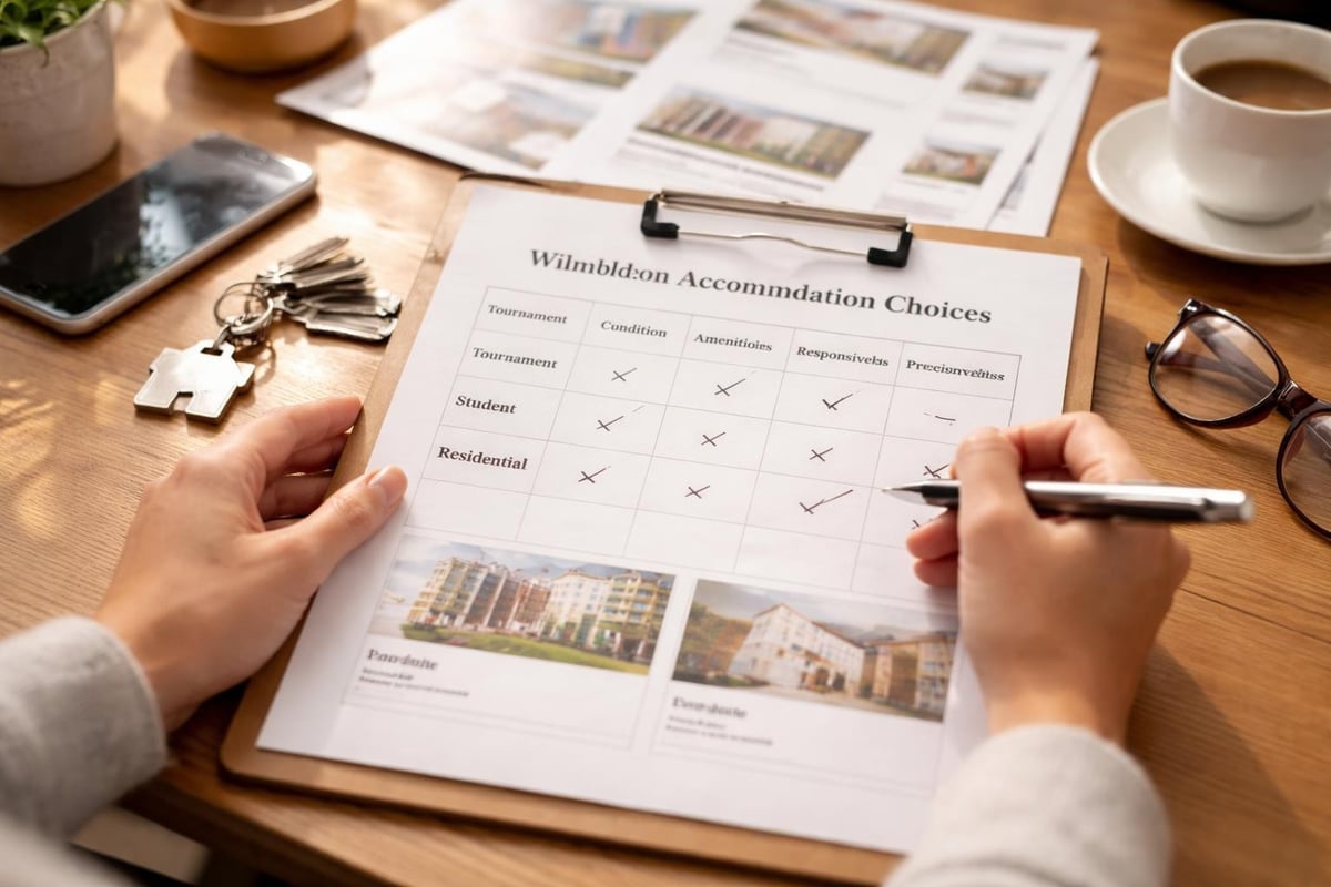 Accommodation evaluation criteria