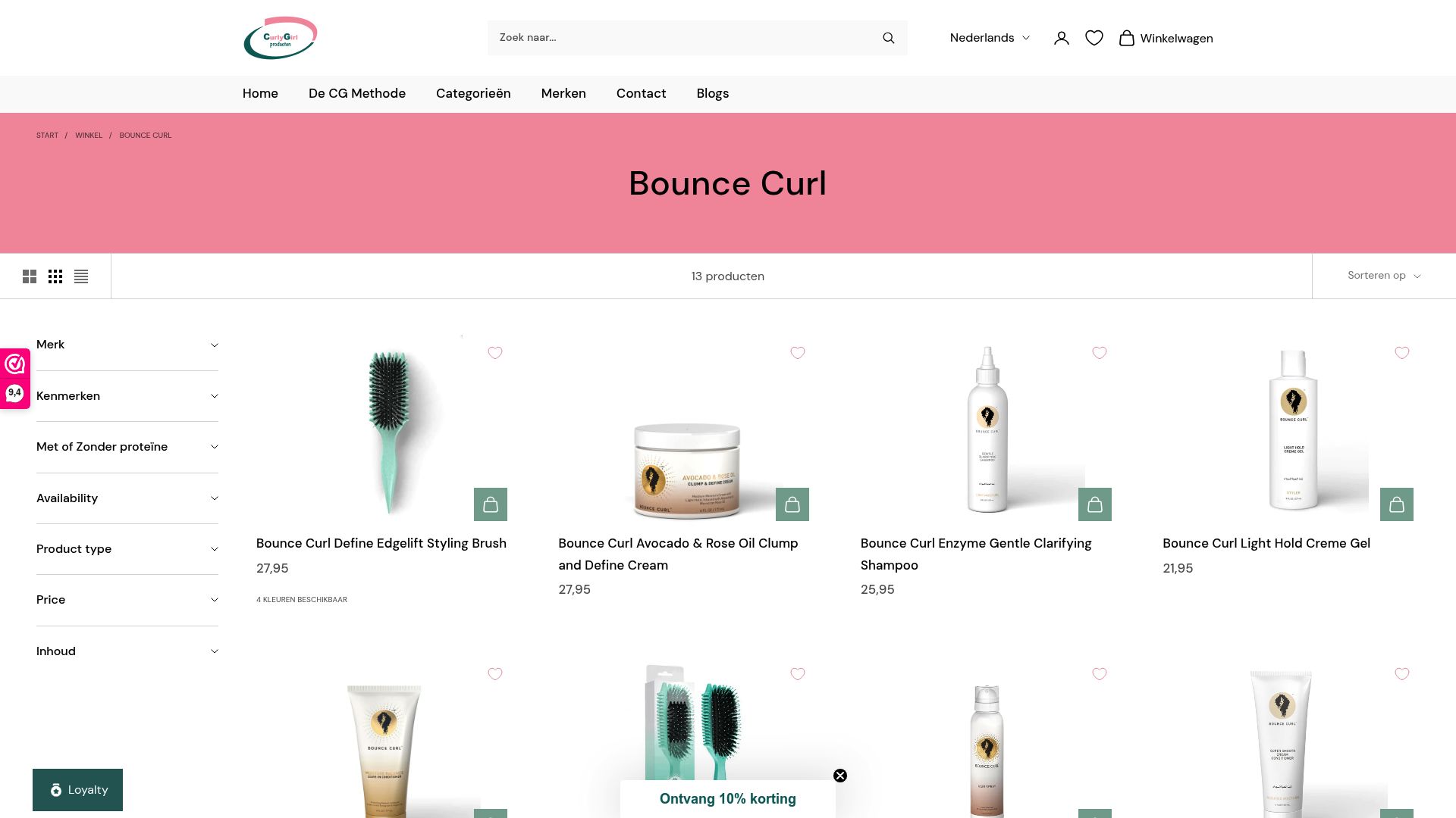 Top 8 Beste Krullen Producten Voor Prachtige Krullen 2025 - Bounce Curl Light Creme Gel