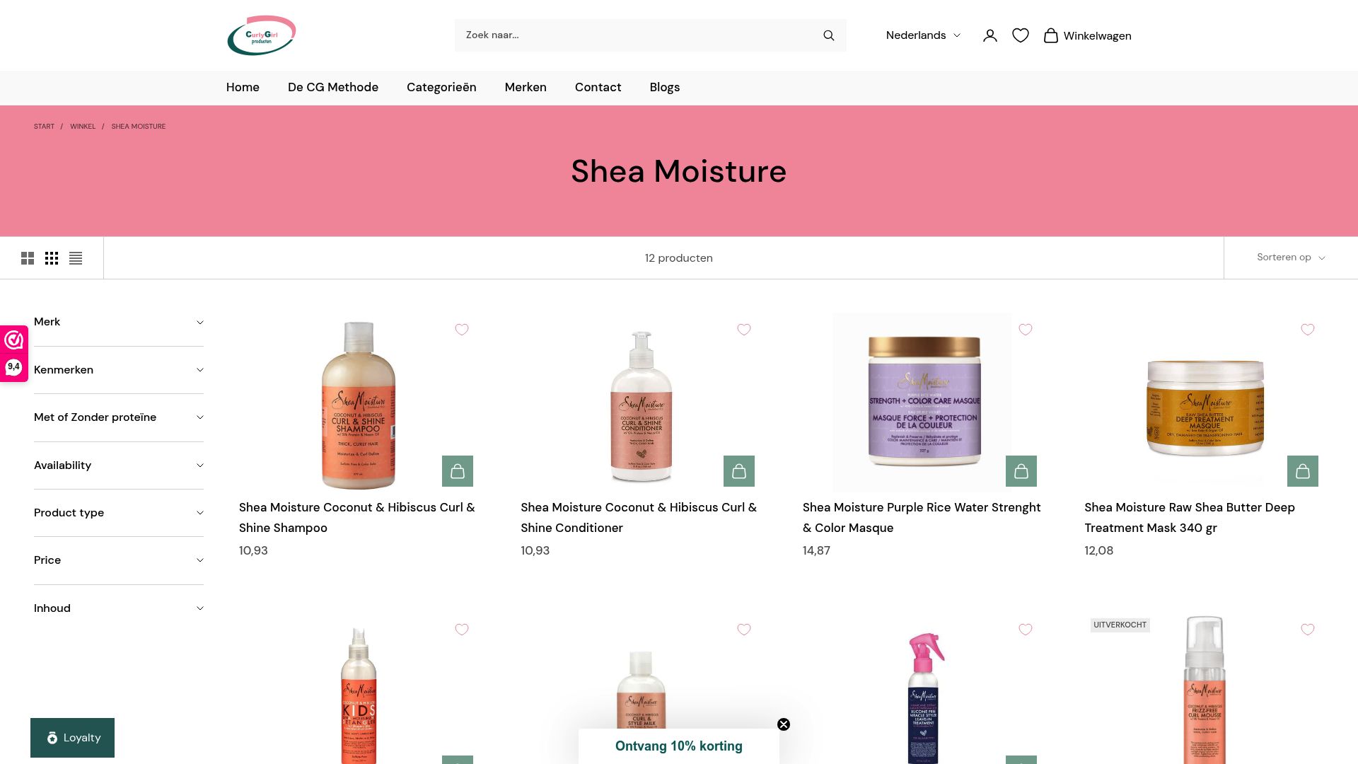 Top 8 Beste Krullen Producten Voor Prachtige Krullen 2025 - Shea Moisture Coconut & Hibiscus Curl Enhancing Smoothie
