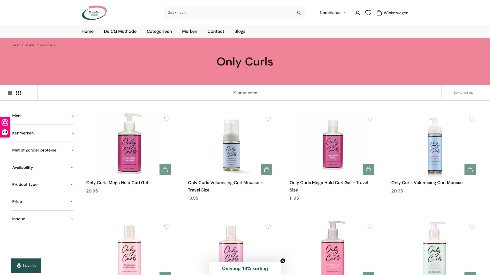 Top 8 Beste Krullen Producten Voor Prachtige Krullen 2025 - Only Curls Hydrating Curl Creme