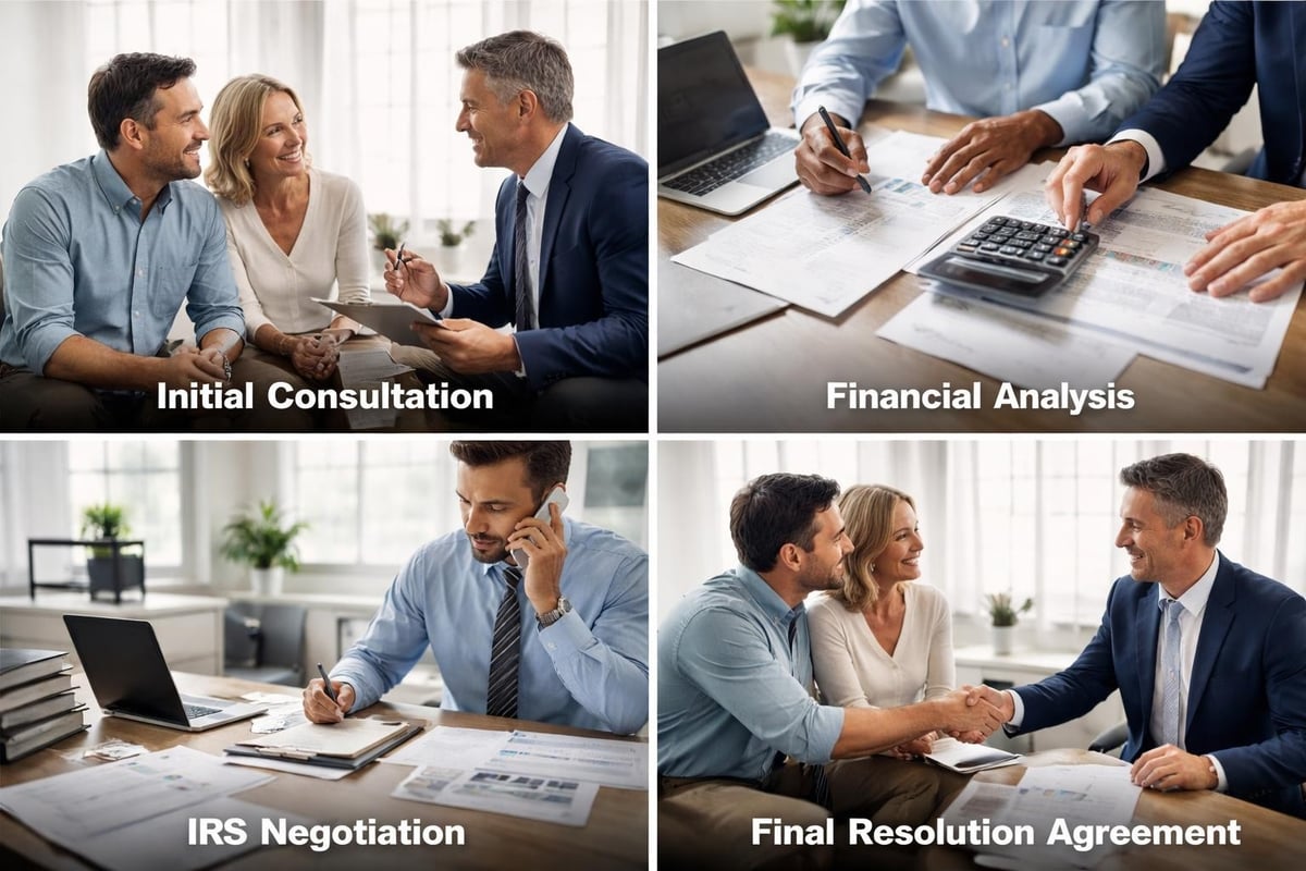 Tax resolution process