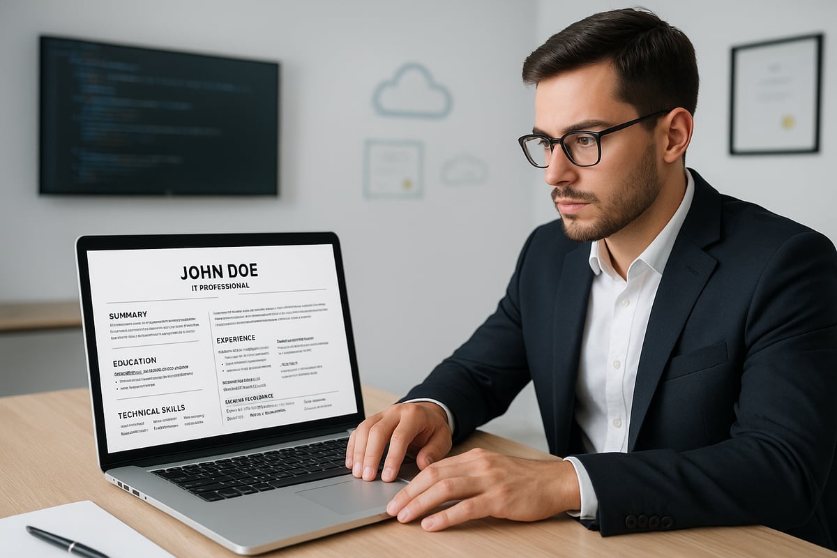 Step-by-Step Guide to Writing a Resume for an IT Job