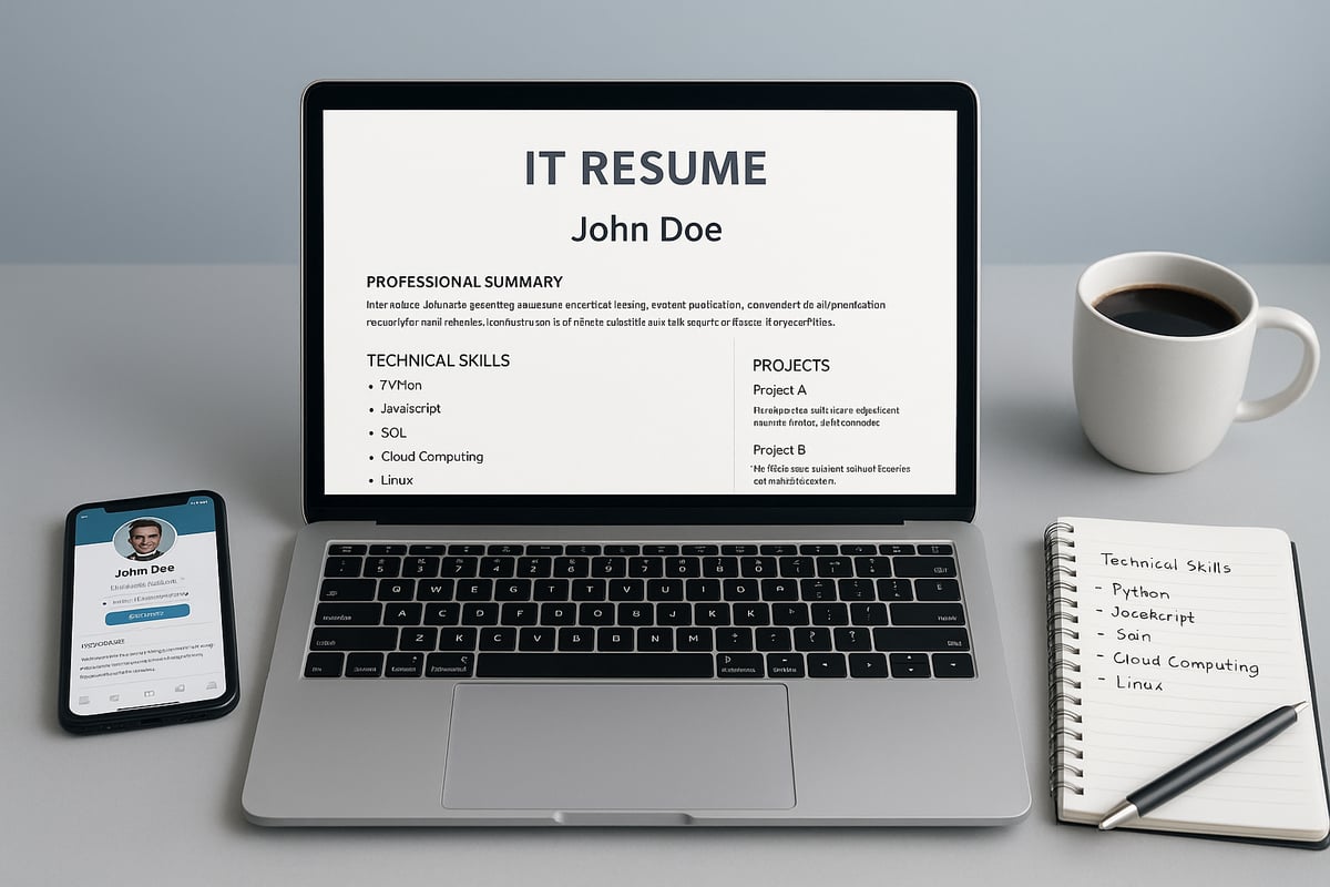 Essential Sections of an IT Resume