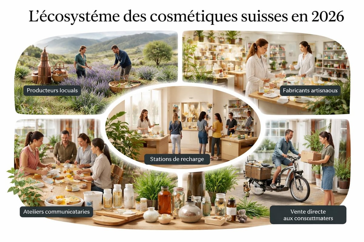 Swiss short supply chain ecosystem