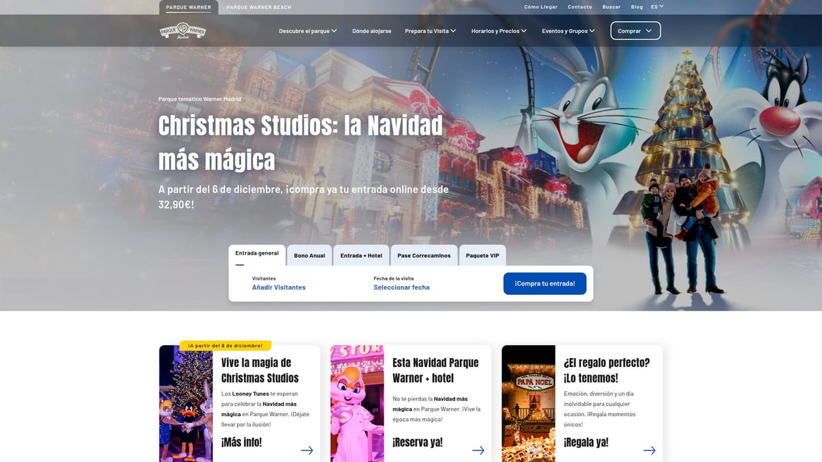 8 Imprescindibles Parques De Juegos Que Debes Visitar En 2026 - Parque Warner Madrid – Madrid, España