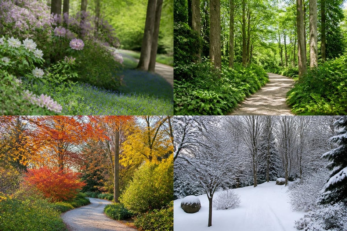 Botanical diversity at Viles Arboretum