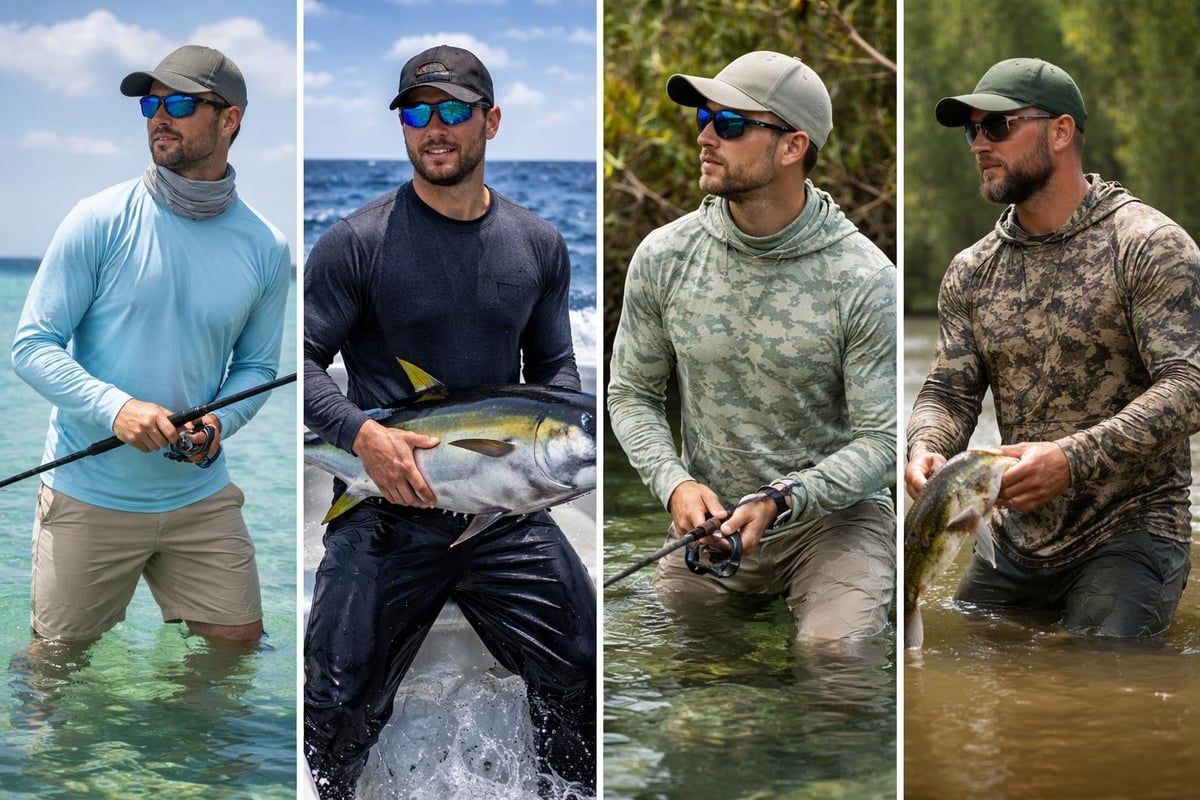 Color selection for fishing conditions