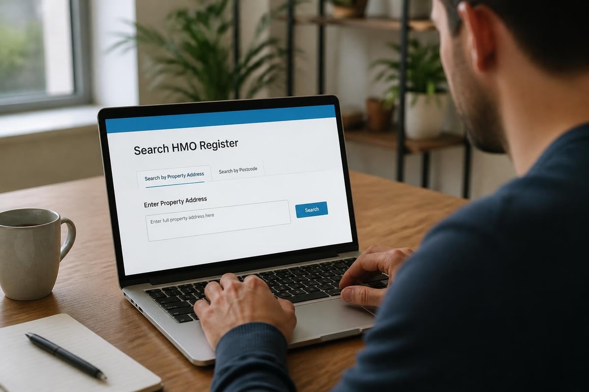 Checking HMO register online