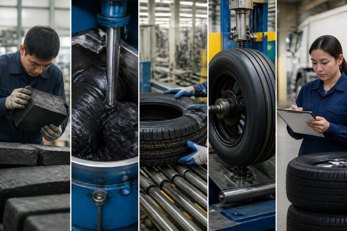 Tire quality control process