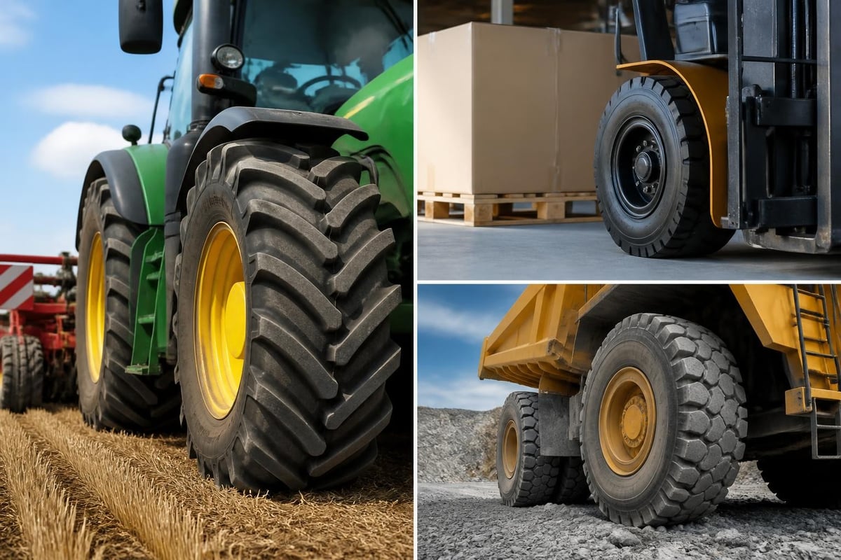 Specialty tire applications