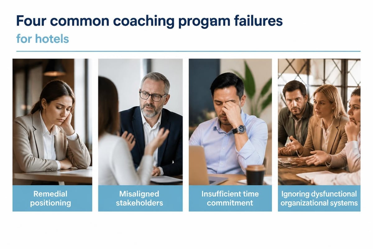 Coaching implementation failures