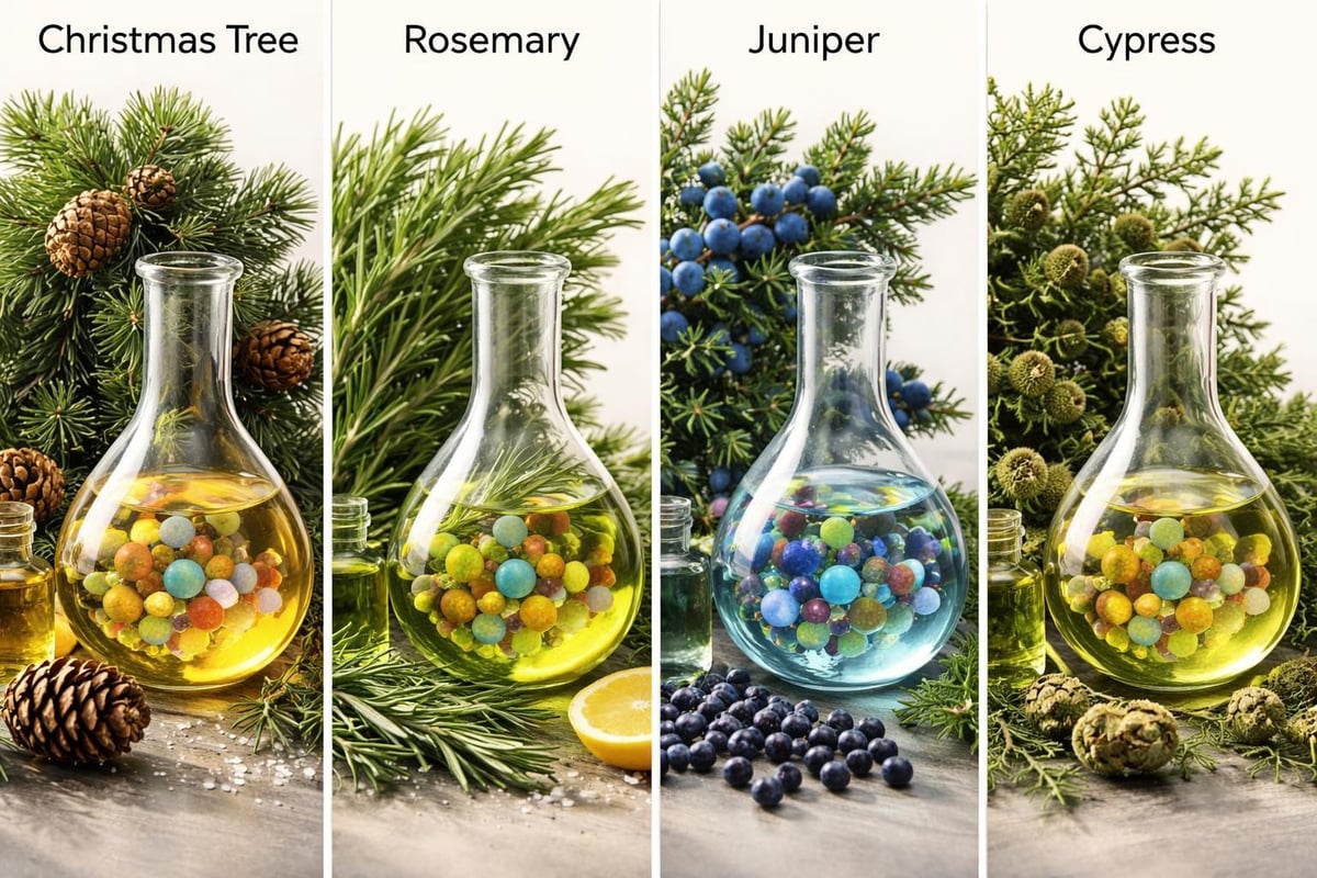 Evergreen fragrance options