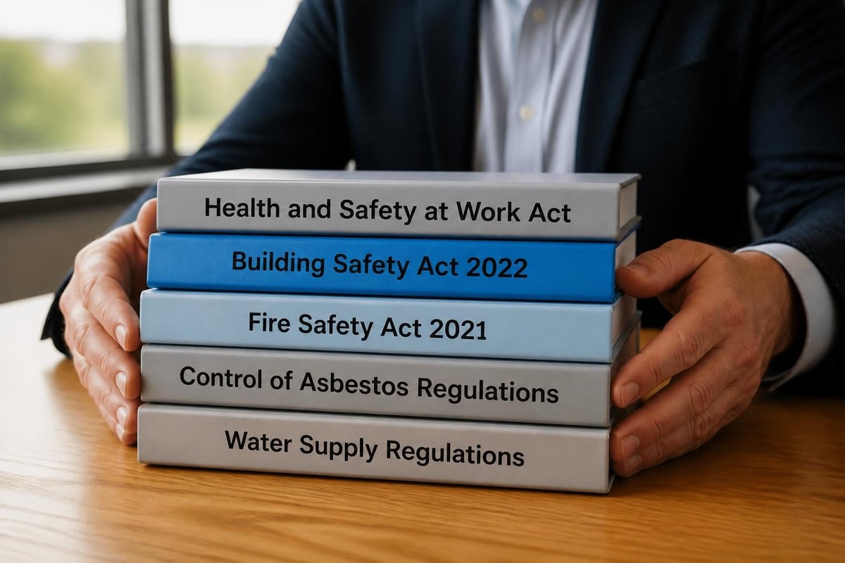 UK building compliance legislation layers