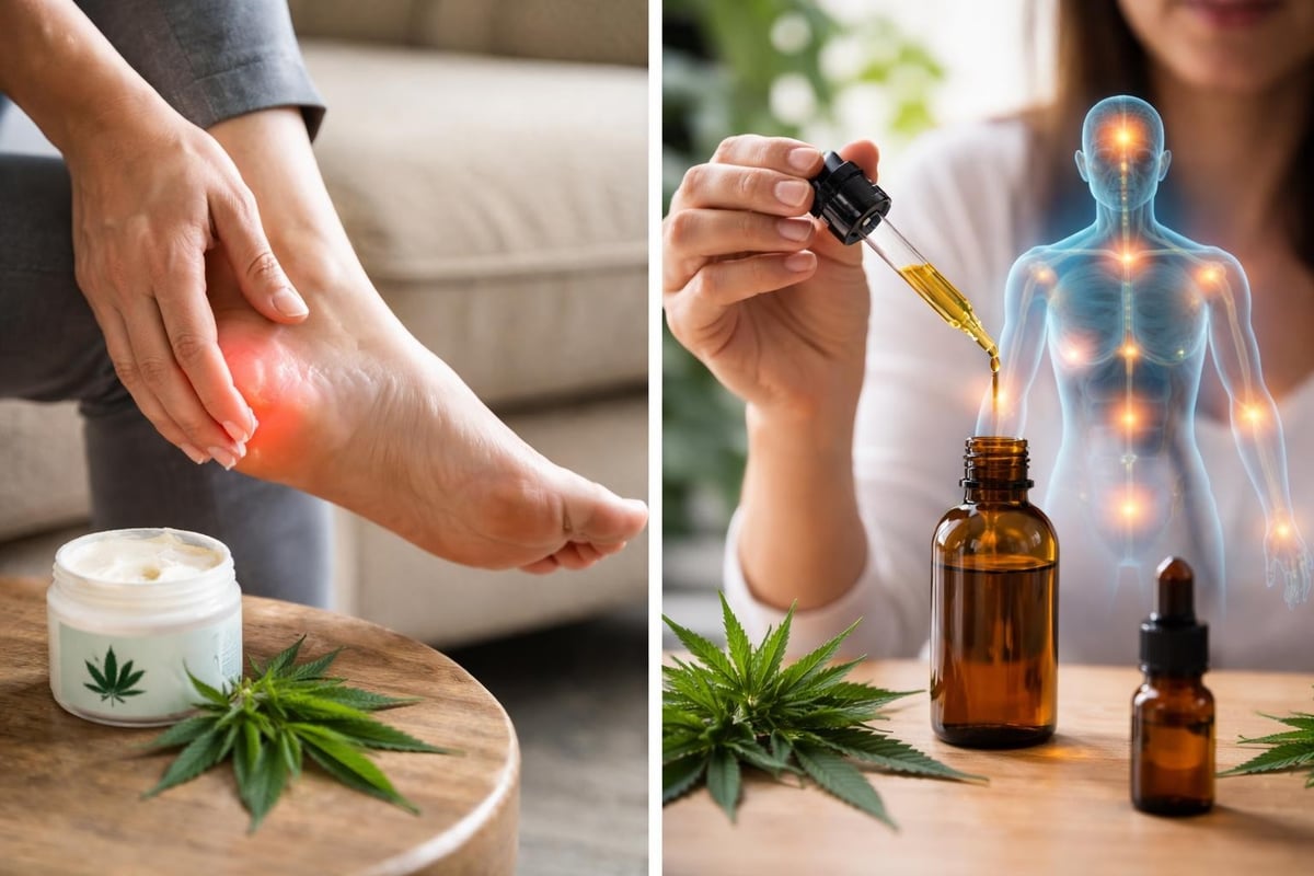 CBD application methods comparison