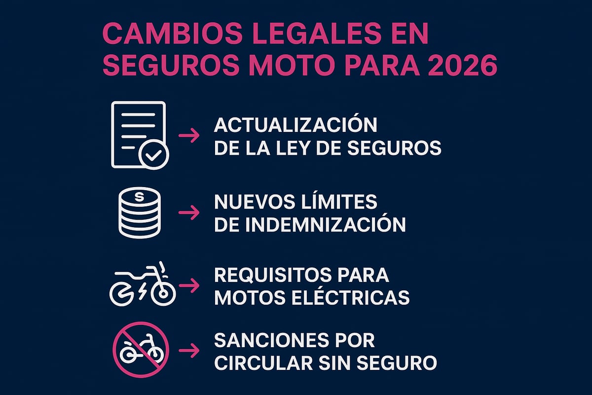 Novedades y Cambios Legales en Seguros de Moto para 2026
