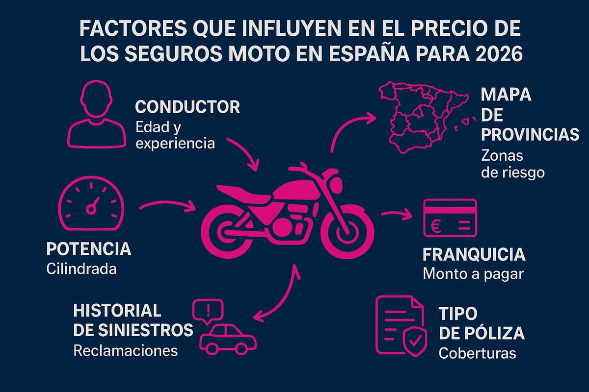 Factores que Influyen en el Precio del Seguro de Moto