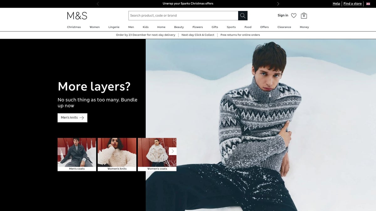 7 Best Double Duvet Covers Christmas Picks for a Cosy 2026 - Marks & Spencer Fair Isle Christmas Duvet Set