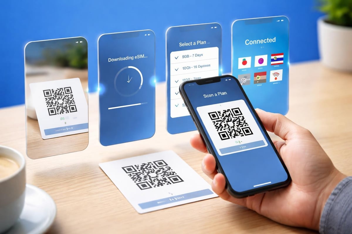 ESIM activation process