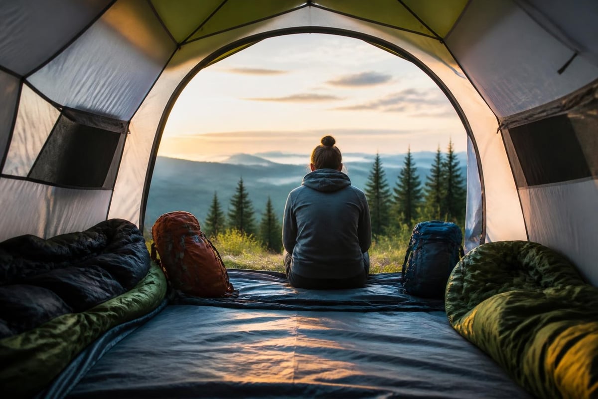 Tent capacity and interior organization