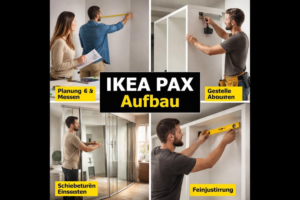 IKEA PAX Schrankmontage