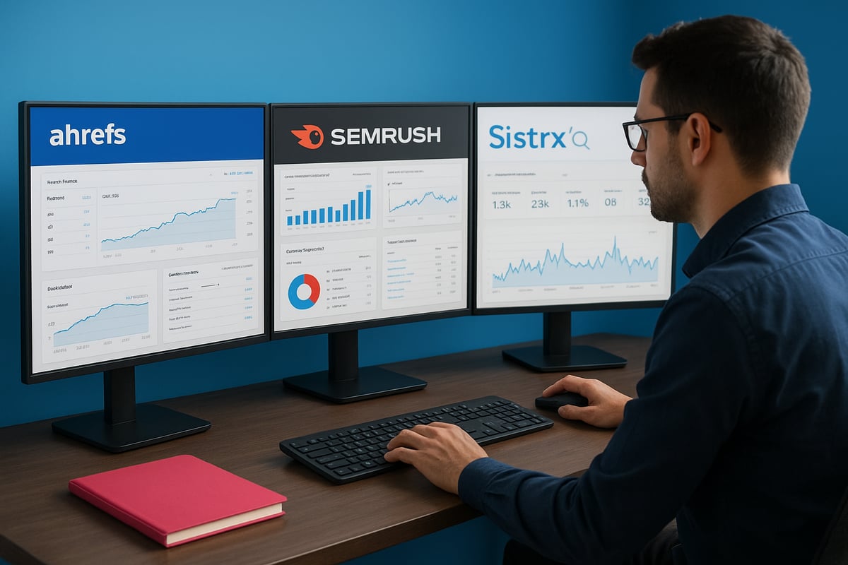 <span style="color:#3882DB;">Die Top SEO Tools im Vergleich: Funktionen, Stärken & Schwächen</span>