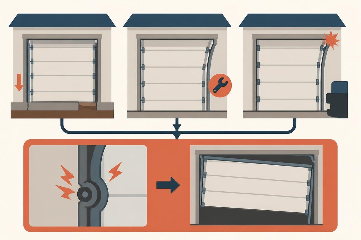 Garage Door Track Alignment