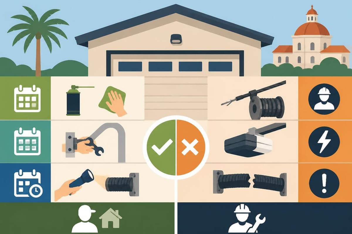 Garage Door Maintenance Schedule