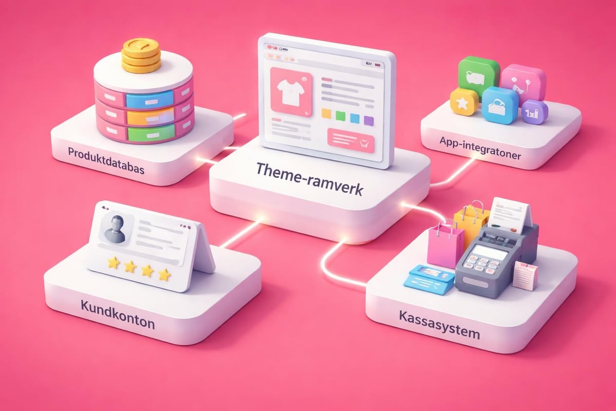 Shopify hemsida grundstruktur