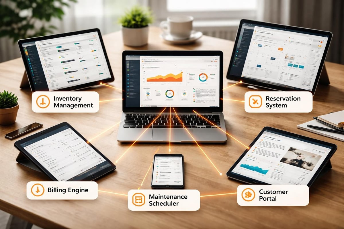 Rental ERP Systems: Transform Your Business Operations Core rental ERP modules