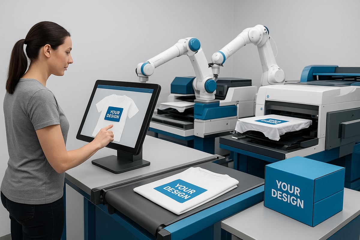 How Fast Custom T-Shirt Printing Works: Step-by-Step