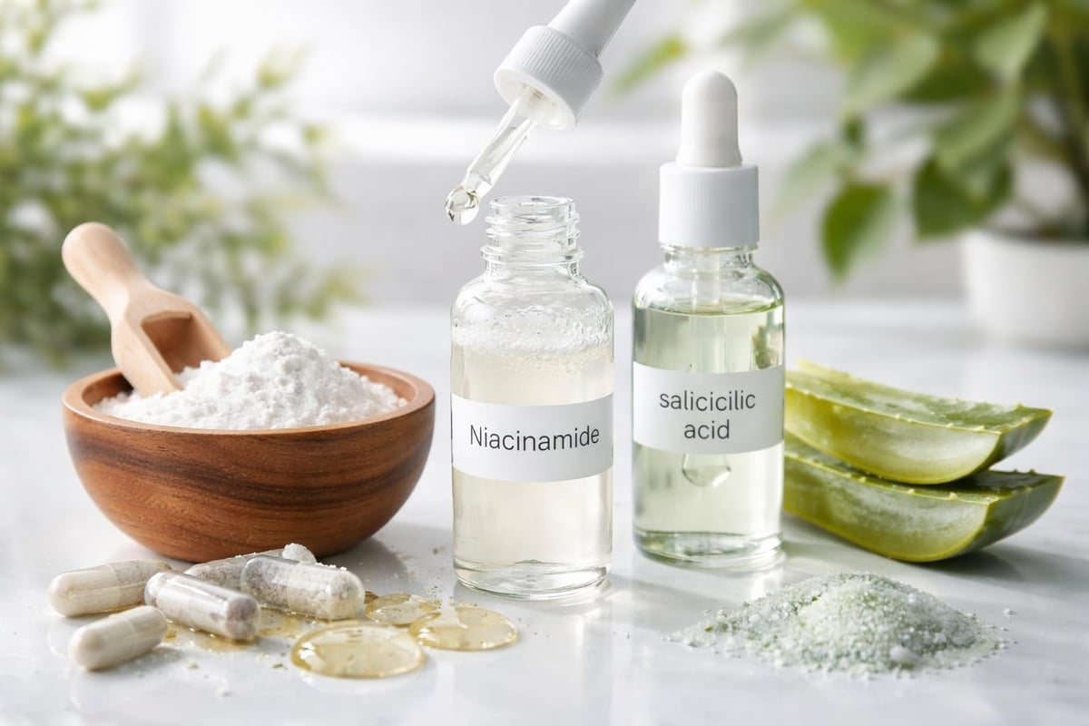 Active ingredients targeting oil
