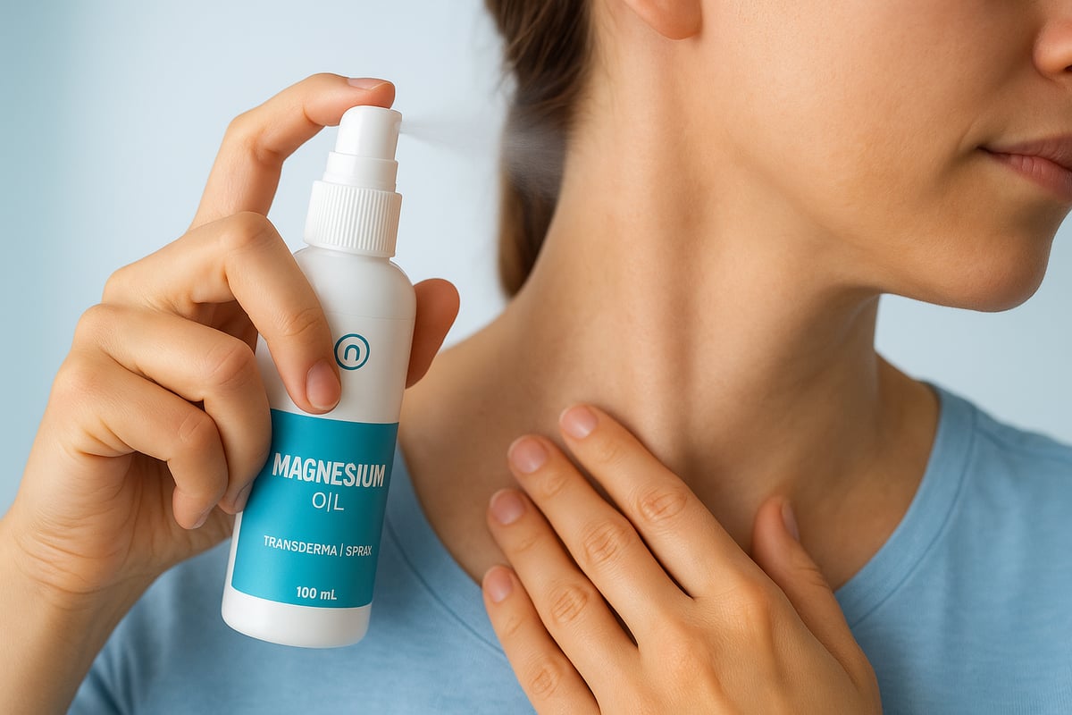 How to Use Magnesium Spray for Neck Pain: Step-by-Step Guide