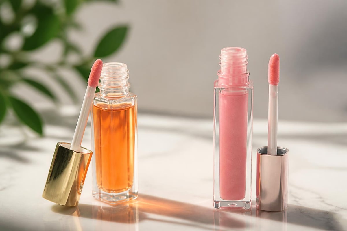 Lip oil vs lip gloss comparison