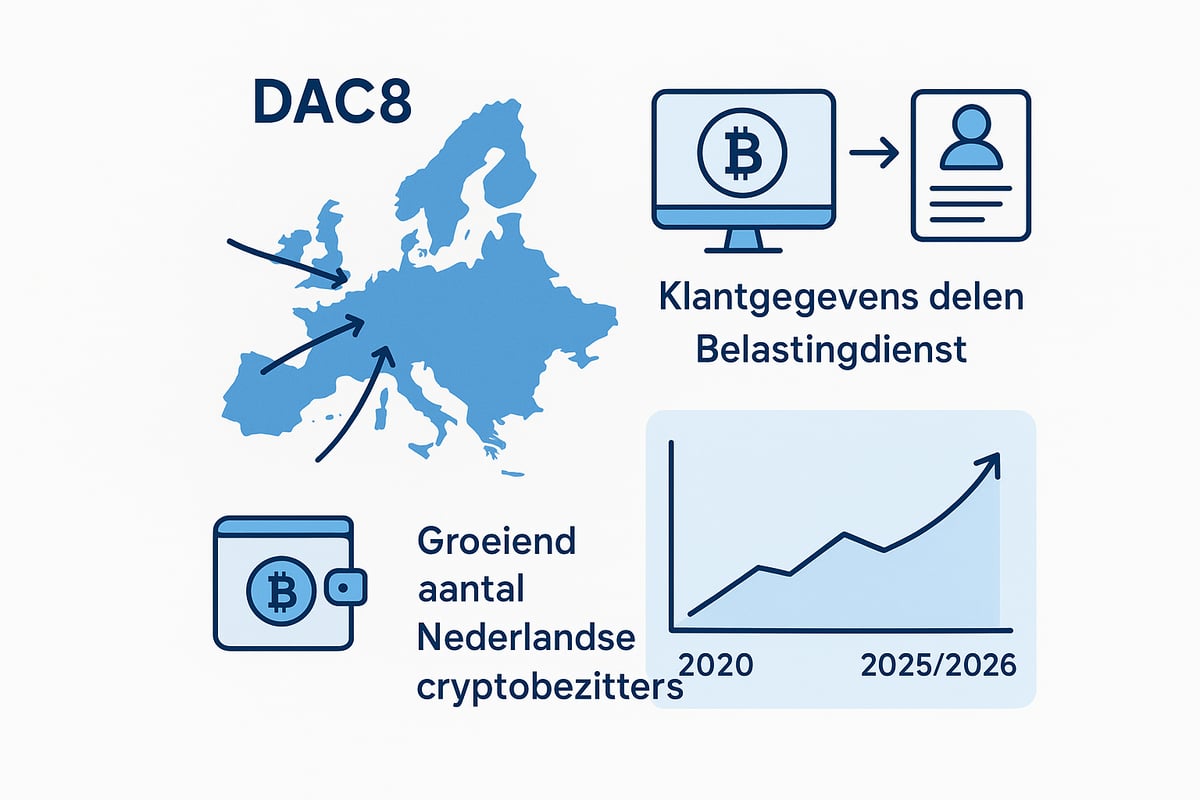 Nieuwe Wetgeving: DAC8 en Europese Crypto-Regels in 2025