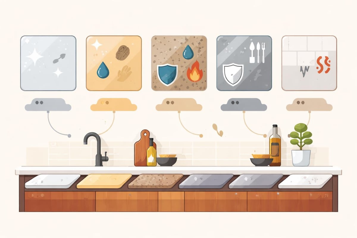 Materialvielfalt in Designküchen