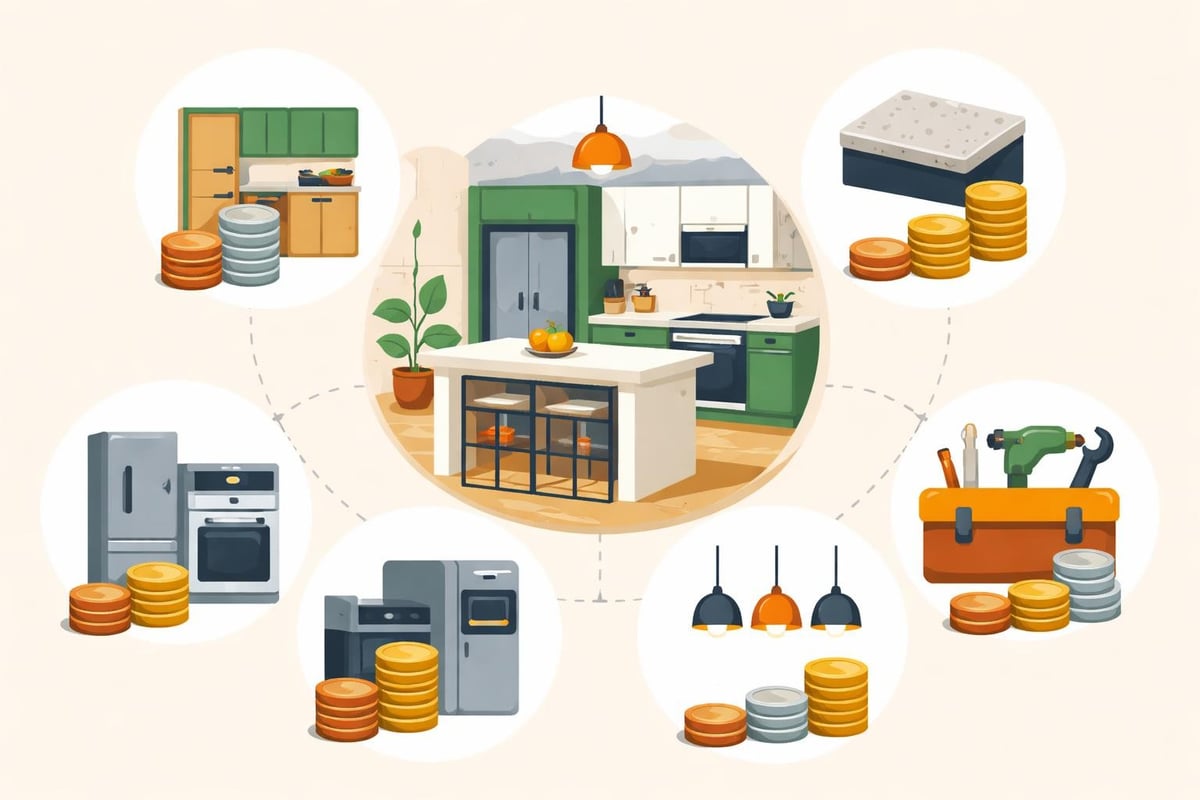 Budgetplanung für Designküchen