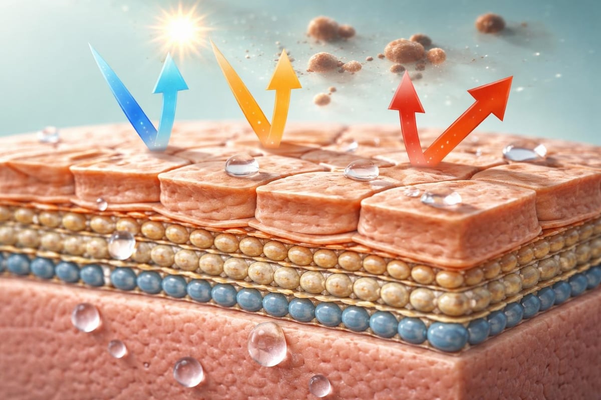 Skin barrier layers and function