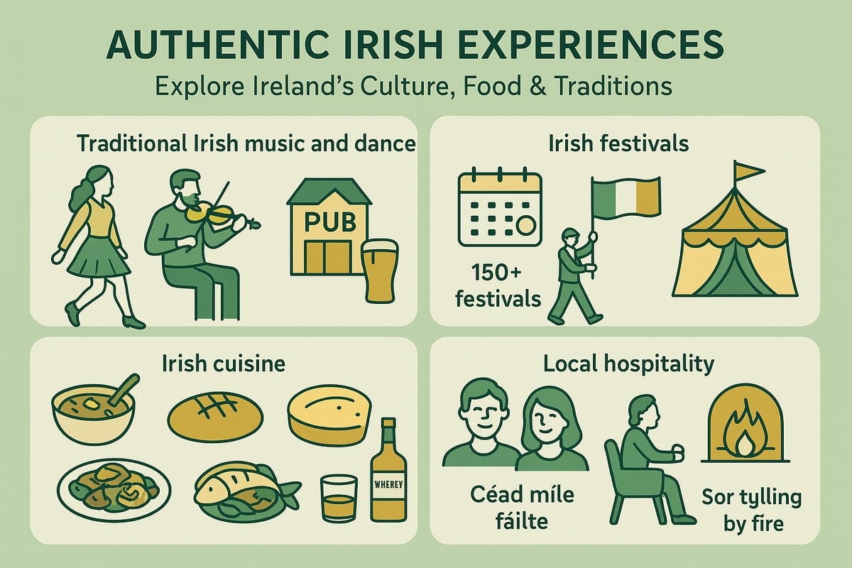 Authentic Irish Experiences: Culture, Food & Traditions