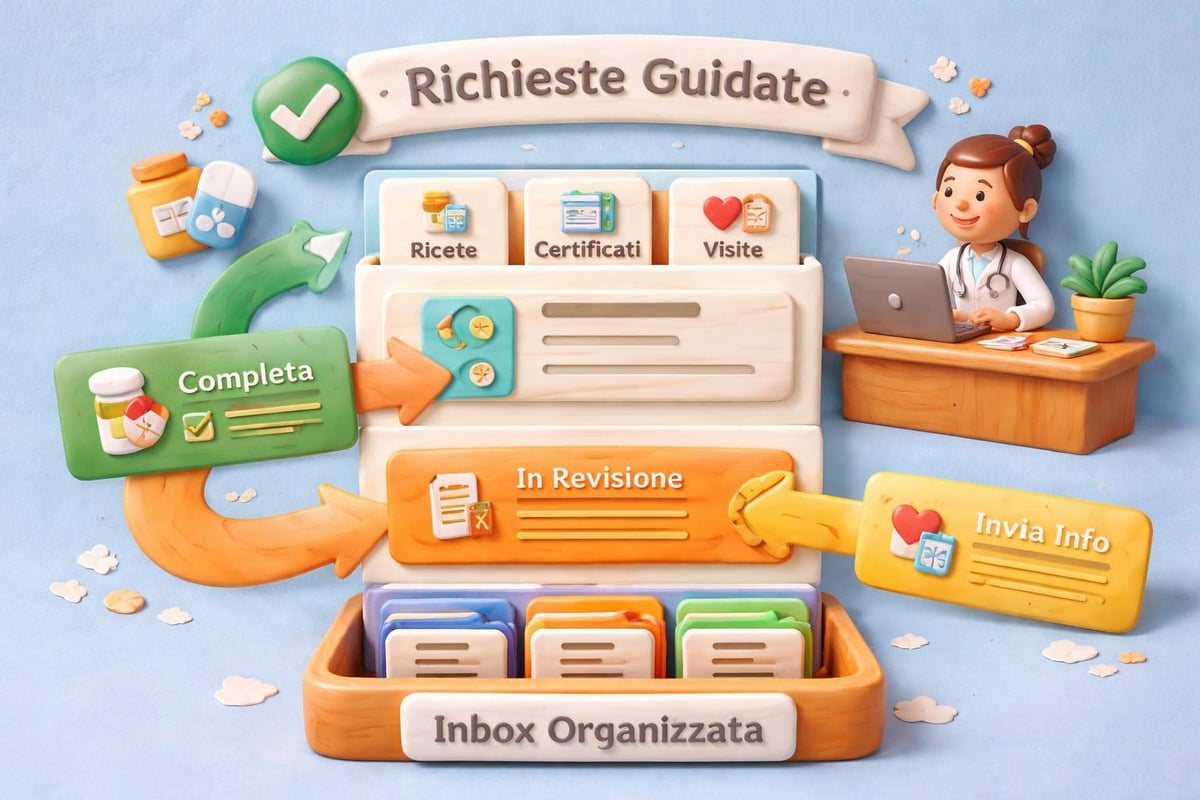 Workflow richieste guidate CuraMe